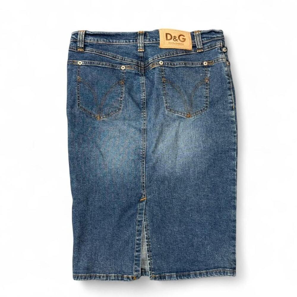 Vintage dg denim skirt 2000s